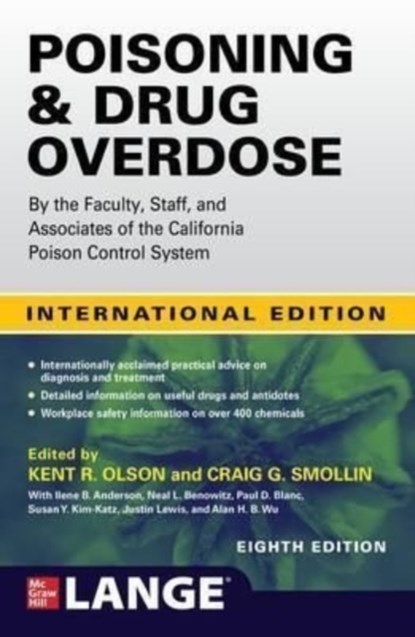 IE Poisoning and Drug Overdose, Eighth Edition, OLSON - Paperback - 9781264827237