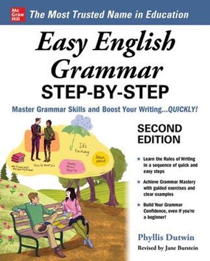 Easy English Grammar Step-by-Step, Second Edition, Phyllis Dutwin ; Jane R. Burstein - Paperback - 9781264878086