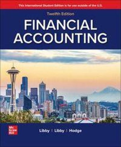 Financial Accounting ISE, Robert Libby - Paperback - 9781265144913