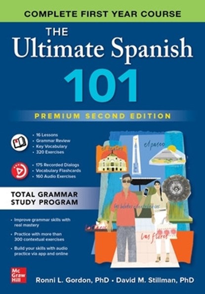 The Ultimate Spanish 101, Premium Second Edition, Ronni Gordon ; David Stillman - Paperback - 9781265410278
