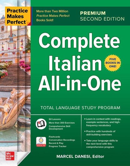Practice Makes Perfect: Complete Italian All-in-One, Premium Second Edition, Marcel Danesi - Paperback - 9781265764937