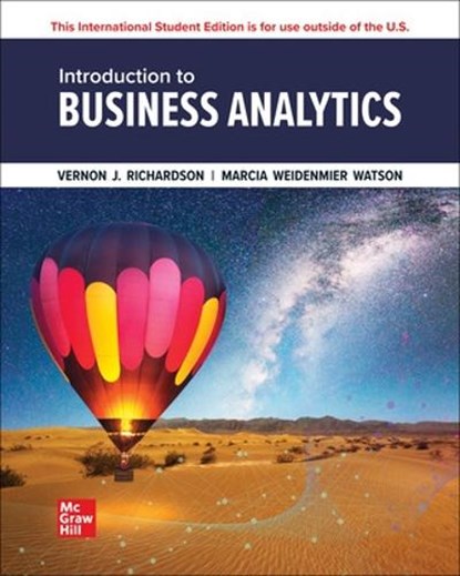 Introduction to Business Analytics ISE, Vernon Richardson ; Katie Terrell ; Marcia Watson - Paperback - 9781266189142
