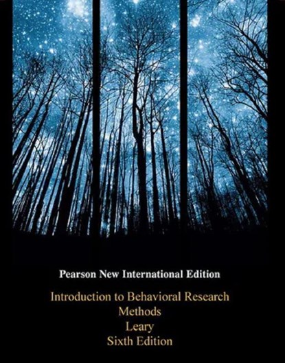 Introduction to Behavioral Research Methods, LEARY,  Mark - Paperback - 9781292020273