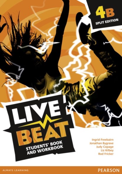 Live Beat Split Edition Level 4B, Ingrid Freebairn ; Jonathan Bygrave ; Judy Copage ; Liz Kilbey ; Rod Fricker - Paperback - 9781292101996