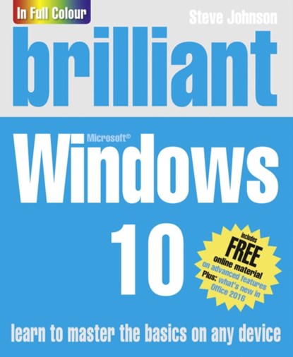 Brilliant Windows 10, Steve Johnson - Paperback - 9781292118178