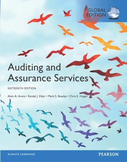 Auditing and Assurance Services, Global Edition, Alvin Arens ; Randal Elder ; Mark Beasley ; Chris Hogan - Paperback - 9781292147871