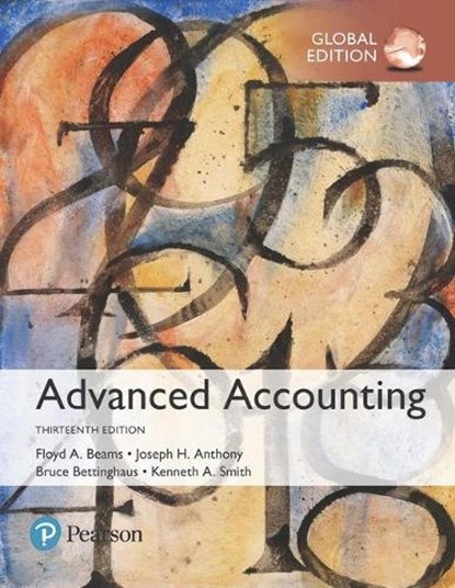 Advanced Accounting, Global Edition, Floyd Beams ; Joseph Anthony ; Bruce Bettinghaus ; Kenneth Smith - Paperback - 9781292214597