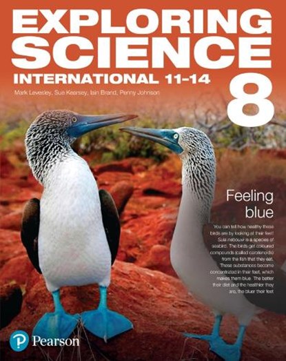 Exploring Science International Year 8 Student Book, Mark Levesley ; Penny Johnson ; Susan Kearsey ; Janet Blair - Paperback - 9781292294124
