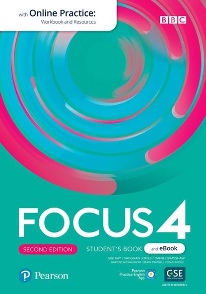 Focus 2ed Level 4 Student's Book & eBook with Online Practice, Extra Digital Activities & App, Sue Kay ; Vaughan Jones ; Daniel Brayshaw ; Marta Inglot - Paperback - 9781292390611