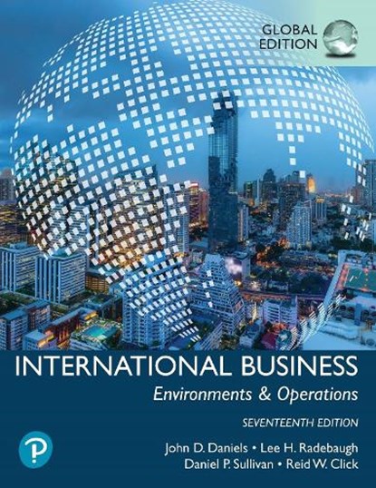 International Business, Global Edition, John Daniels ; Lee Radebaugh ; Daniel Sullivan - Paperback - 9781292403274