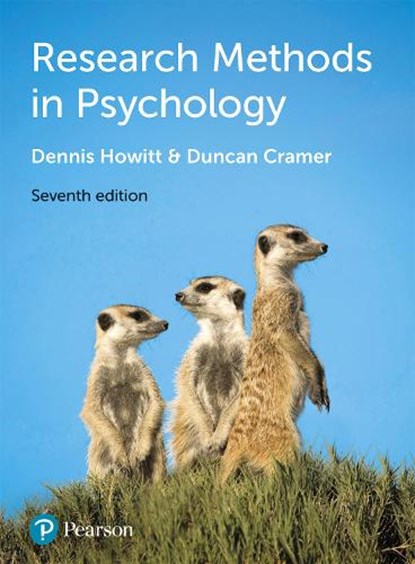 Research Methods in Psychology, Dennis Howitt ; Duncan Cramer - Paperback - 9781292461595