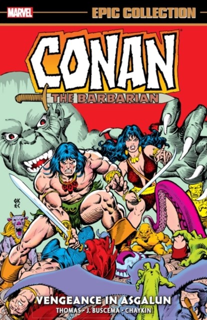 Conan The Barbarian Epic Collection: The Original Marvel Years - Vengeance In Asgalun, Roy Thomas - Paperback - 9781302933548