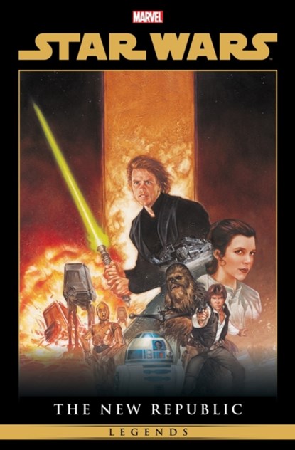 Star Wars Legends: The New Republic Omnibus Vol. 2, Mike Baron ; John Wagner - Gebonden - 9781302951795