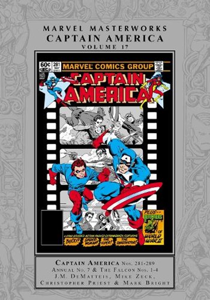 Marvel Masterworks: Captain America Vol. 17, J.M. DeMatteis ; Christopher Priest ; Peter B. Gillis - Gebonden - 9781302962371
