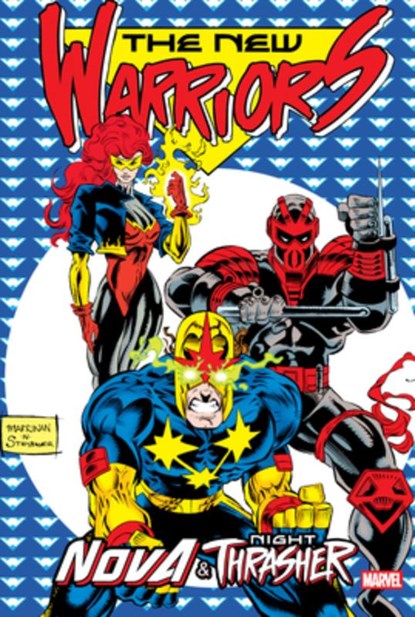 New Warriors: Nova & Night Thrasher Omnibus, Fabian Nicieza ; Dan Slott ; Kurt Busiek - Gebonden - 9781302964344