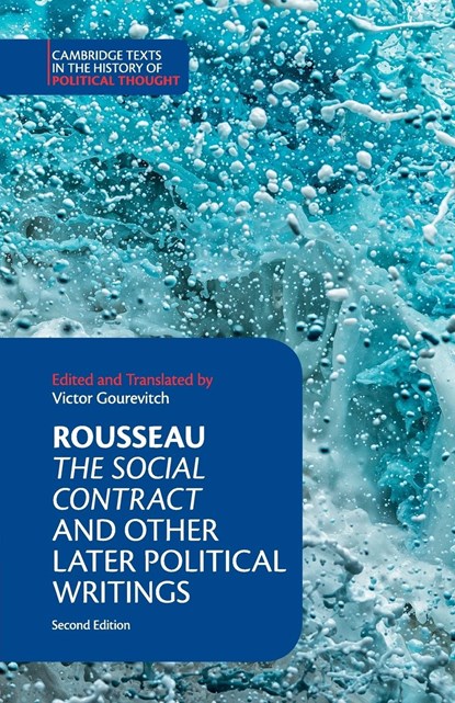 Rousseau: The Social Contract and Other Later Political Writings, Jean-Jacques Rousseau - Paperback - 9781316605448