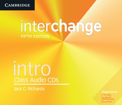 Interchange Intro Class Audio CDs, Jack C. Richards - AVM - 9781316622216