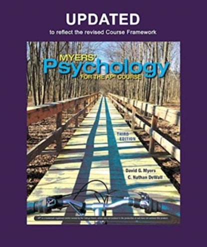 Updated Myers' Psychology for AP, David A Myers ; C Nathan DeWall - Gebonden - 9781319362546
