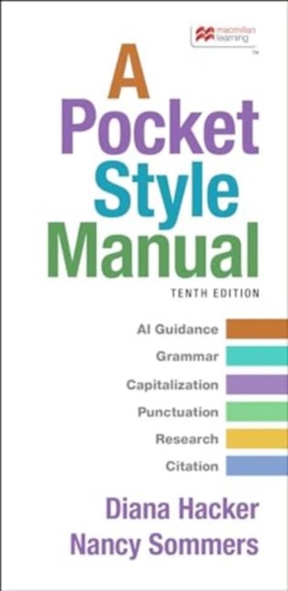 A Pocket Style Manual, Diana Hacker ; Sommers Nancy - Gebonden - 9781319413019