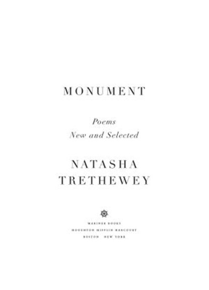 Monument, Natasha Trethewey - Ebook - 9781328508690