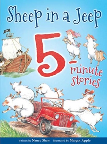 Sheep in a Jeep 5-Minute Stories, Nancy E. Shaw - Gebonden - 9781328566744