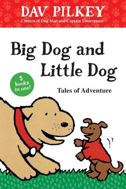 Big Dog and Little Dog Tales of Adventure, Pilkey Dav Pilkey - Gebonden - 9781328577443