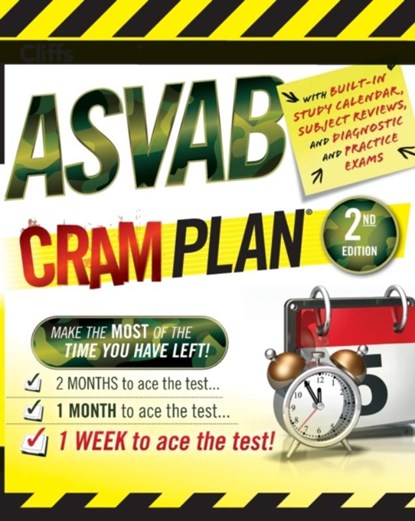 Cliffsnotes ASVAB Cram Plan, Carolyn C Wheater ; Jane R Burstein - Paperback - 9781328637925