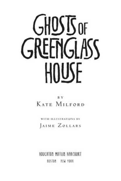 Ghosts of Greenglass House, Kate Milford - Ebook - 9781328828927