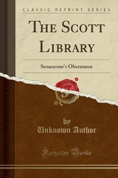 SCOTT LIB, AUTHOR,  Unknown - Paperback - 9781331296997