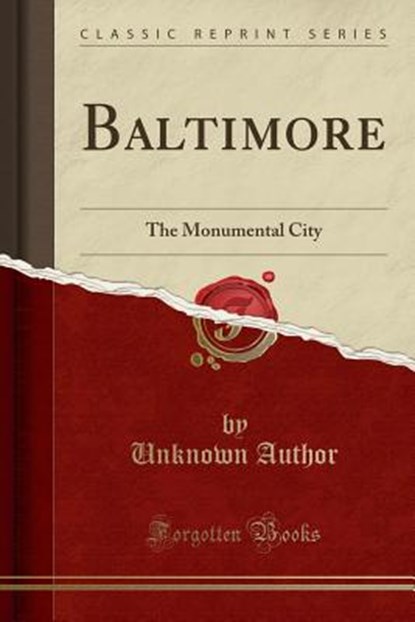 Baltimore, AUTHOR,  Unknown - Paperback - 9781332973699