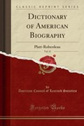 Societies, A: Dictionary of American Biography, Vol. 15 | American Council of Learned Societies | 