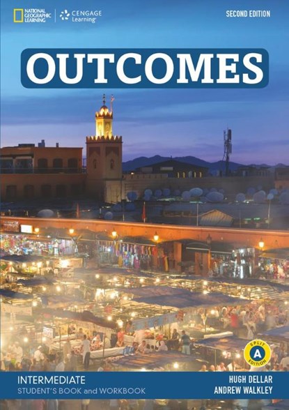 Outcomes B1.2/B2.1: Intermediate - Student's Book and Workbook (Combo Split Edition A) + Audio-CD + DVD-ROM, Hugh Dellar ; Andrew Walkley - Paperback - 9781337561105