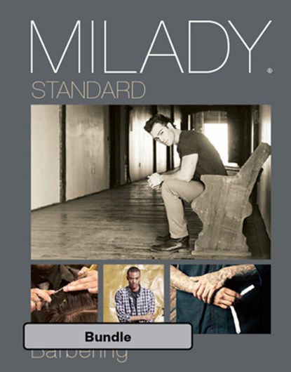Bundle: Milady Standard Barbering, 6th + Student Workbook + Exam Review, Milady - Gebonden - 9781337576222