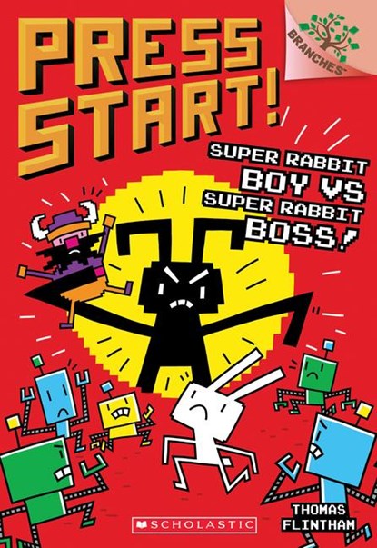 Super Rabbit Boy vs. Super Rabbit Boss!: A Branches Book (Press Start! #4), Thomas Flintham - Paperback - 9781338034752