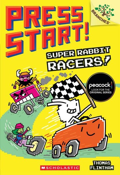 Super Rabbit Racers!: A Branches Book (Press Start! #3), Thomas Flintham - Paperback - 9781338034776