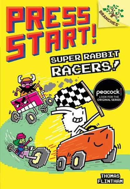 Super Rabbit Racers!: A Branches Book (Press Start! #3): Volume 3, Thomas Flintham - Gebonden - 9781338034790