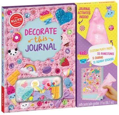 DECORATE THIS JOURNAL, EDITORS OF KLUTZ - Paperback - 9781338106374