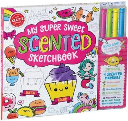 My Super Sweet Scented Sketchbook, niet bekend - Paperback - 9781338106381