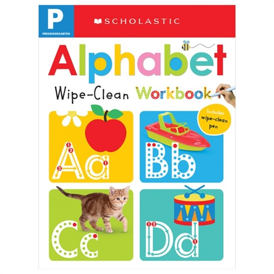 Alphabet Pre-K Wipe-Clean Workbook: Scholastic Early Learners (Wipe-Clean Workbook)