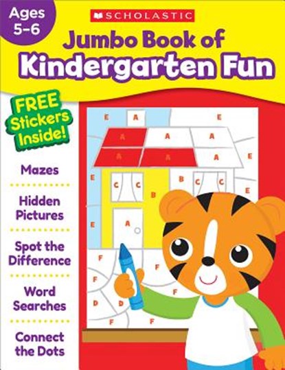 Jumbo Book of Kindergarten Fun Workbook, Scholastic Teaching Resources - Paperback - 9781338169447