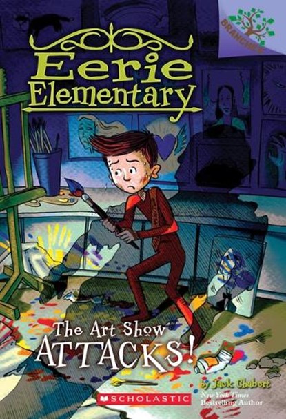 The Art Show Attacks!: A Branches Book (Eerie Elementary #9), Jack Chabert - Paperback - 9781338181975