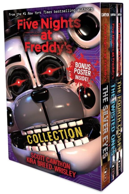 Five Nights at Freddy's 3-book boxed set, Scott Cawthon ; Kira Breed-Wrisley - Paperback - 9781338323023