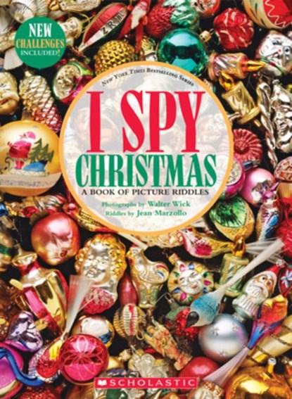 I Spy Christmas: A Book of Picture Riddles, Jean Marzollo ; Walter Wick - Gebonden - 9781338332582