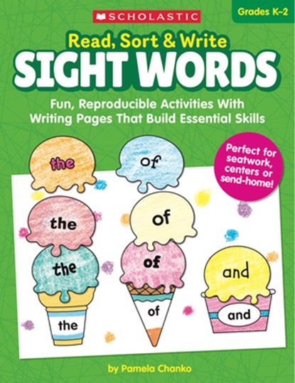 Read, Sort & Write: Sight Words, Pamela Chanko - Paperback - 9781338606492