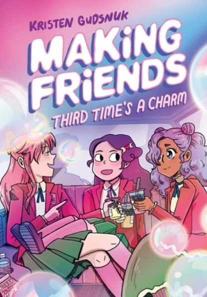 Making Friends: Third Time's a Charm: A Graphic Novel (Making Friends #3), Kristen Gudsnuk - Gebonden - 9781338630800