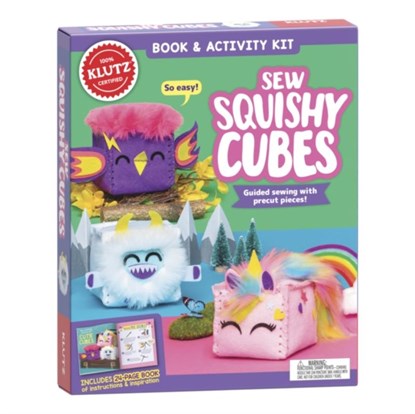 Easy-to-Sew Cutie Cubes, Editors of Klutz - Paperback - 9781338643763