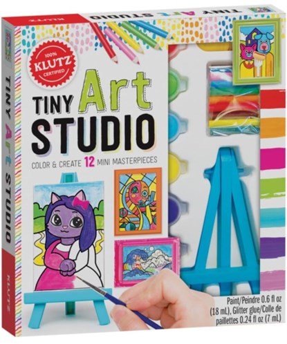 Tiny Art Studio, Klutz - Gebonden - 9781338643893