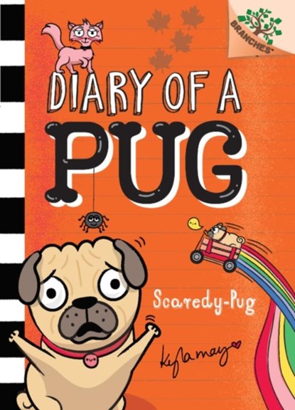 Scaredy-Pug: A Branches Book (Diary of a Pug #5), Kyla May - Gebonden - 9781338713459