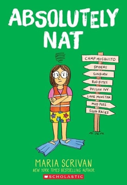 Absolutely Nat: A Graphic Novel (Nat Enough #3), Maria Scrivan - Paperback - 9781338715392