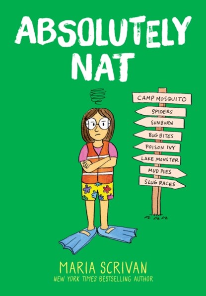 Absolutely Nat: A Graphic Novel (Nat Enough #3), Maria Scrivan - Gebonden - 9781338715408